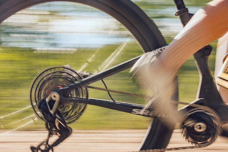 Drivetrain blur at speed