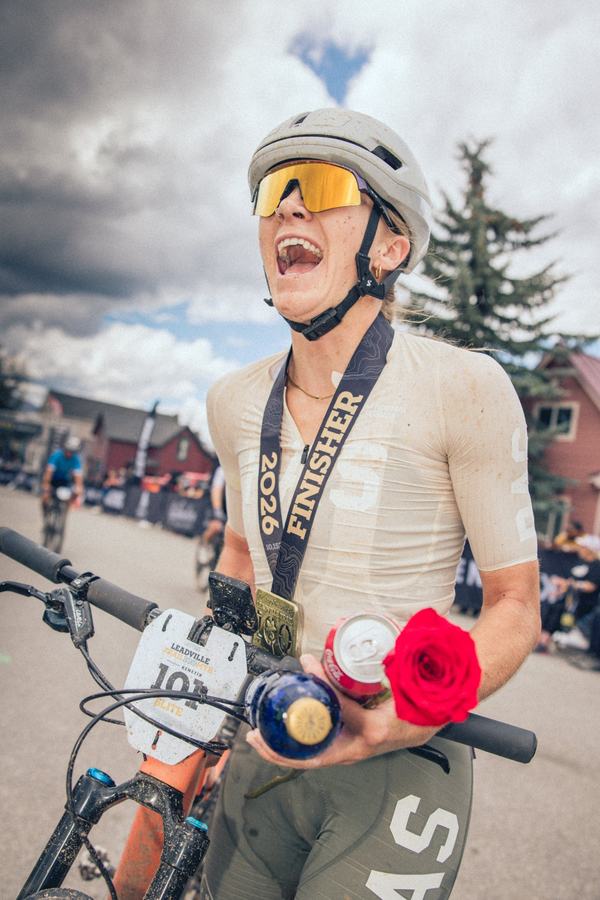 A finisher, shouting it out
