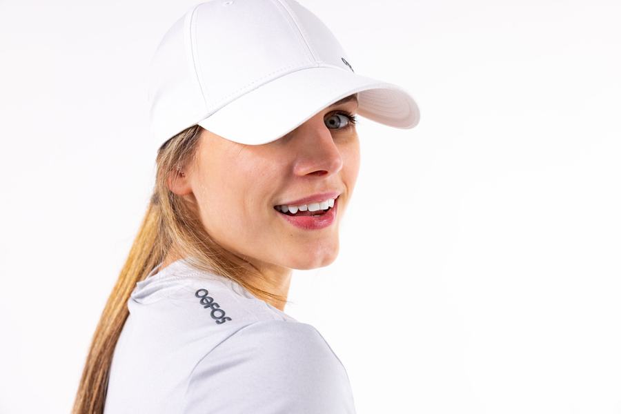 White cap, profile