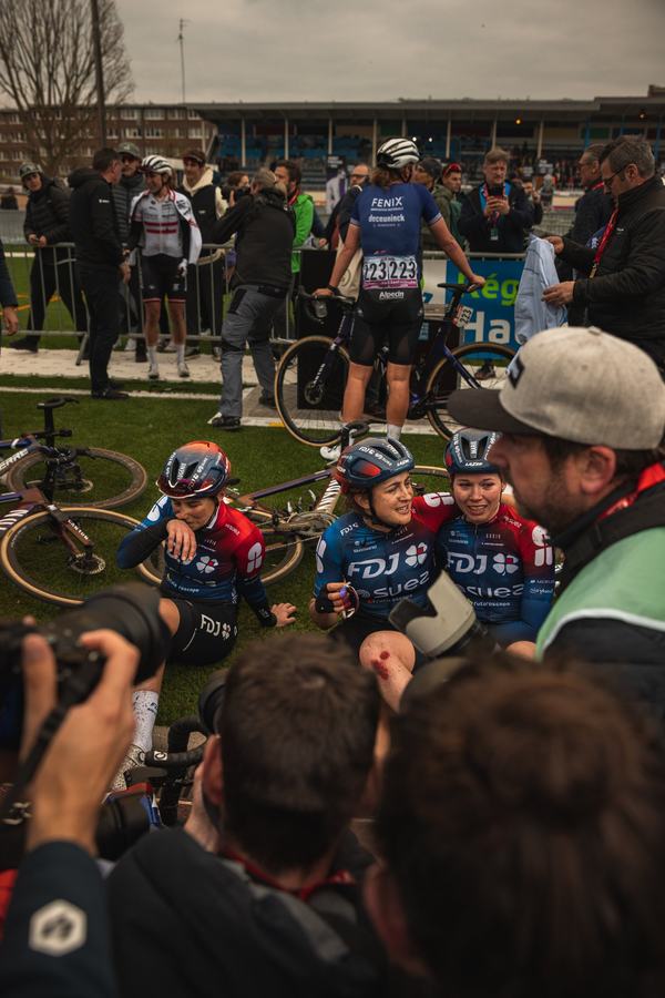 Cameras at the finish