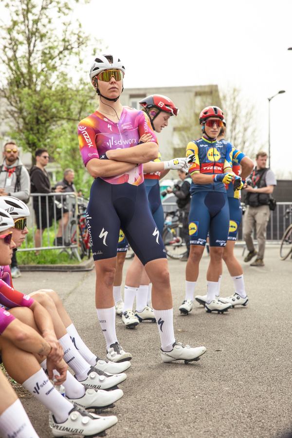 Riders waiting before the start