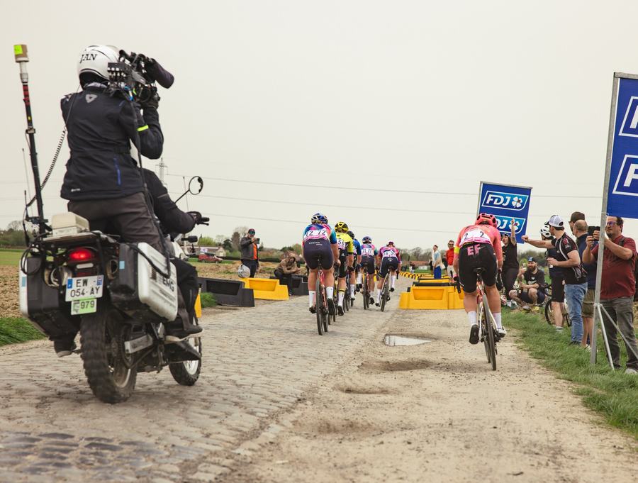 The camera moto on the sector