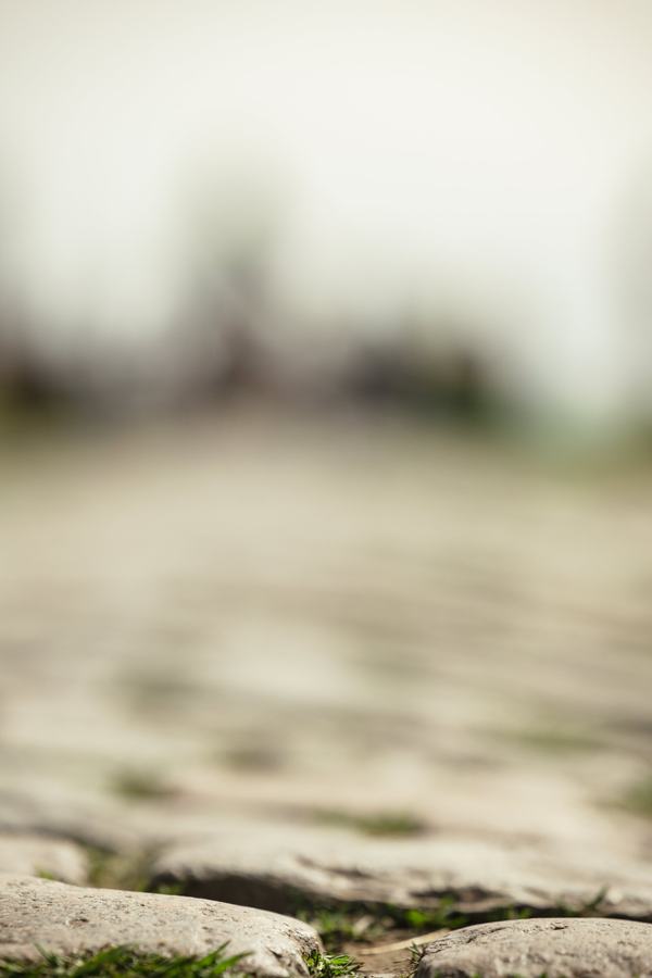 Cobbles, close and out of focus