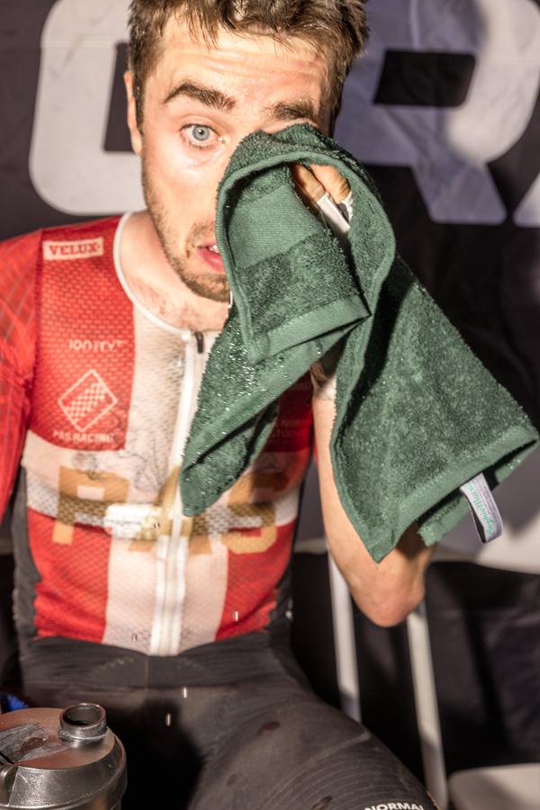 Towel to the face