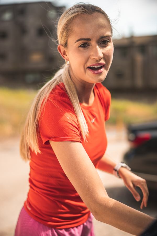 Portrait in the city