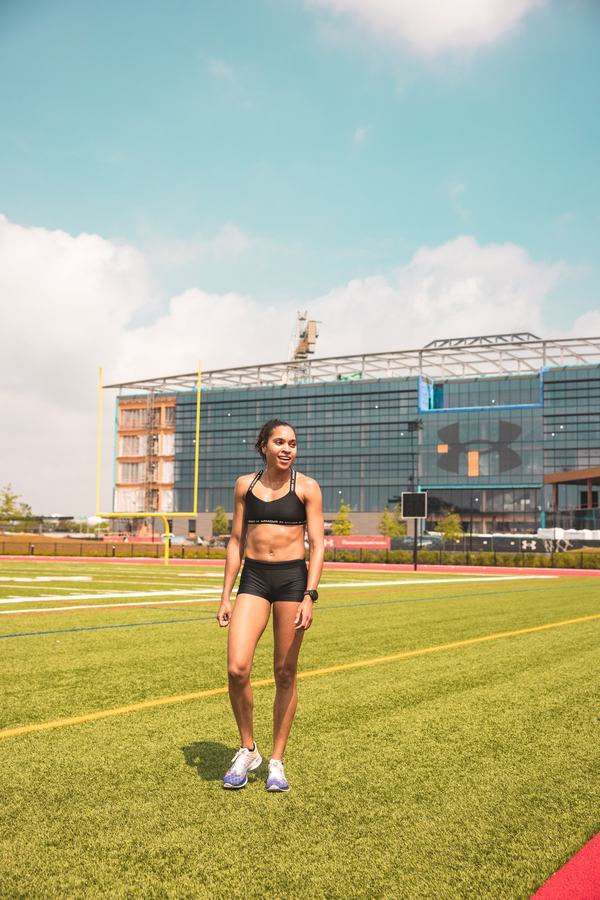 On the field in Baltimore