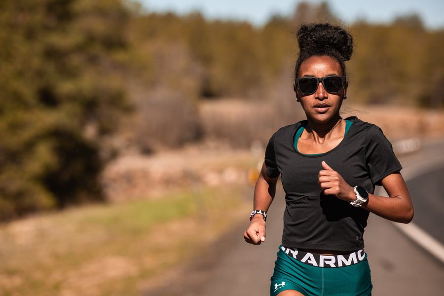Running the road at altitude
